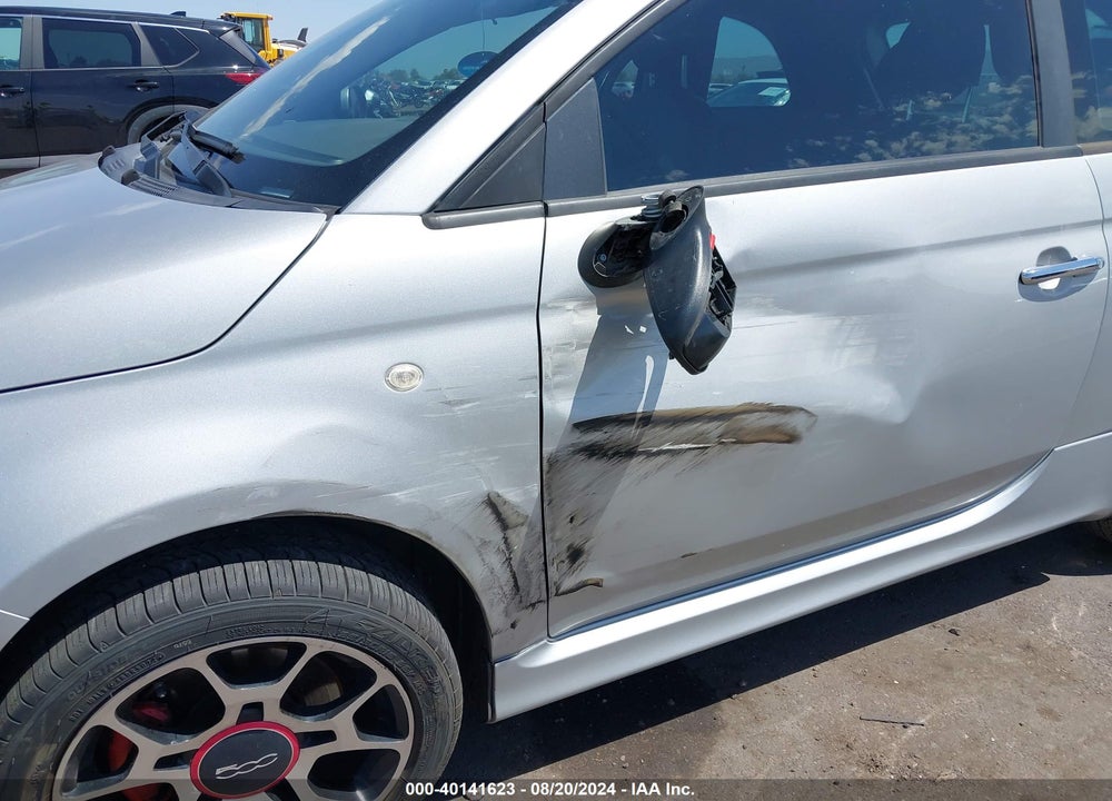 2013 FIAT 500 TURBO VIN: 3C3CFFHH7DT554531