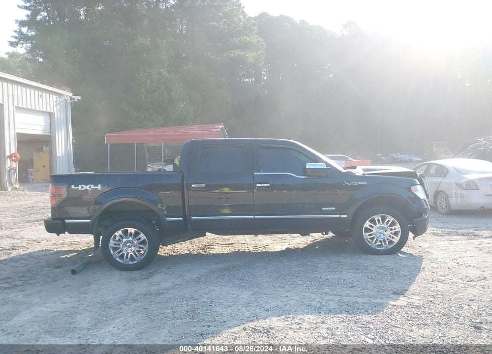 2013 FORD F-150 PLATINUM VIN: 1FTFW1ET9DFA12510