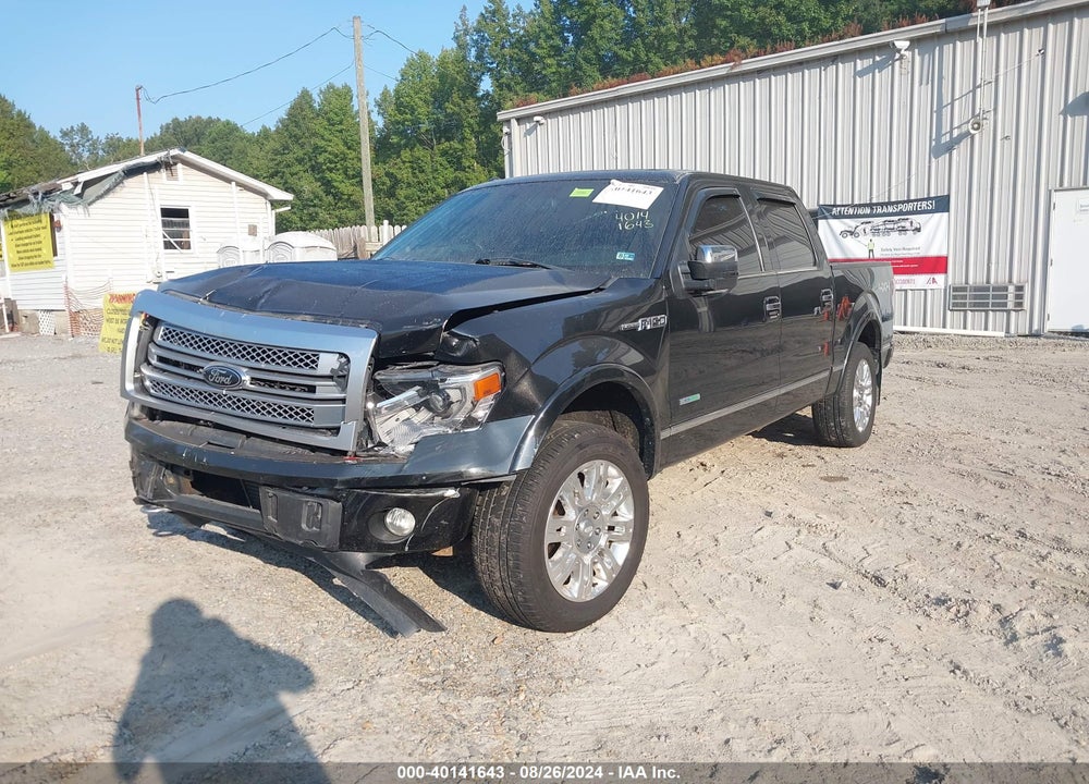 2013 FORD F-150 PLATINUM VIN: 1FTFW1ET9DFA12510