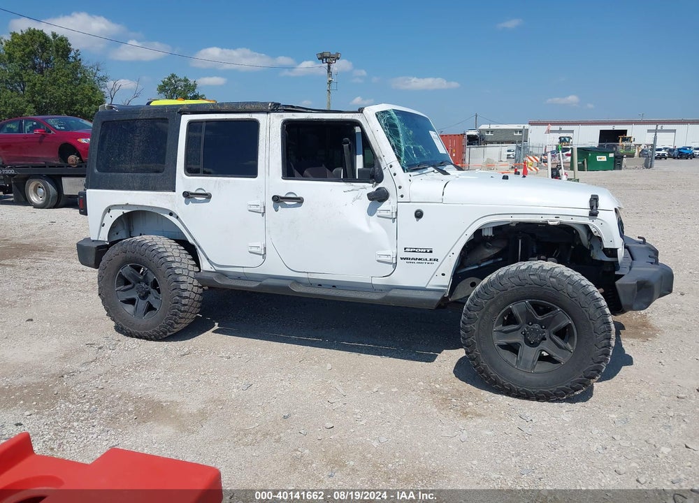 2014 JEEP WRANGLER UNLIMITED SPORT VIN: 1C4BJWDG9EL269524