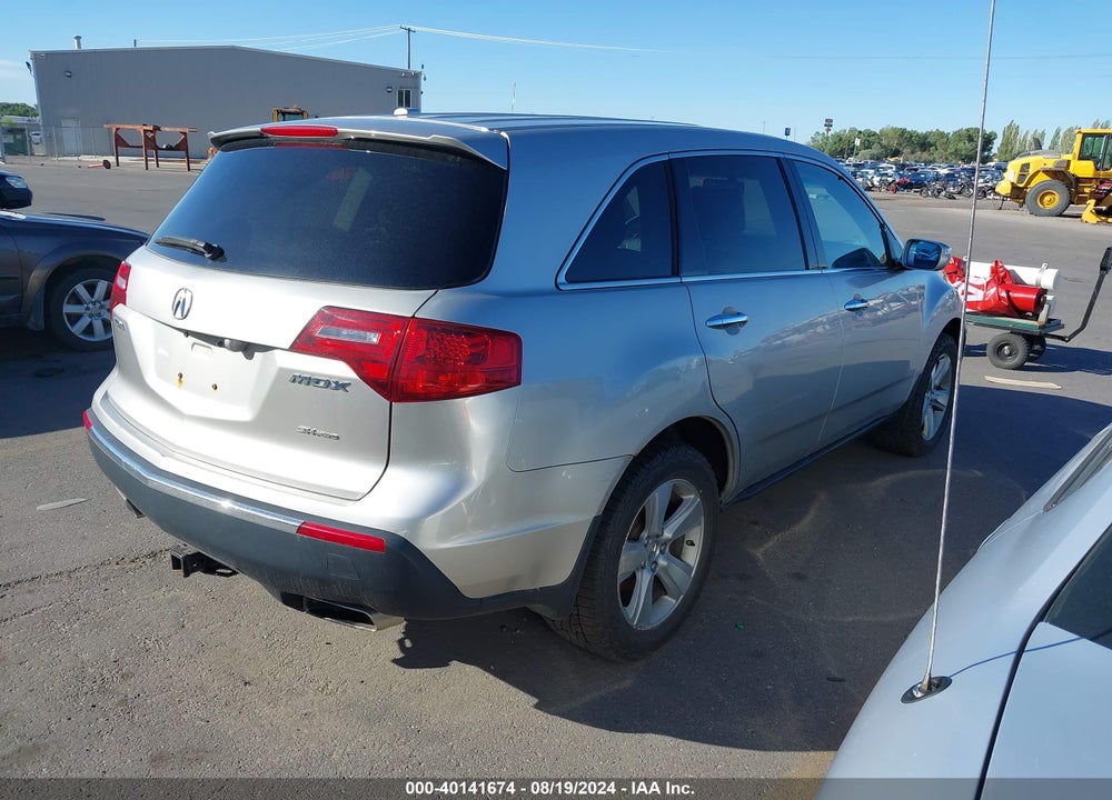 2010 ACURA MDX VIN: 2HNYD2H26AH522129