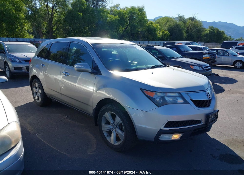 2010 ACURA MDX VIN: 2HNYD2H26AH522129