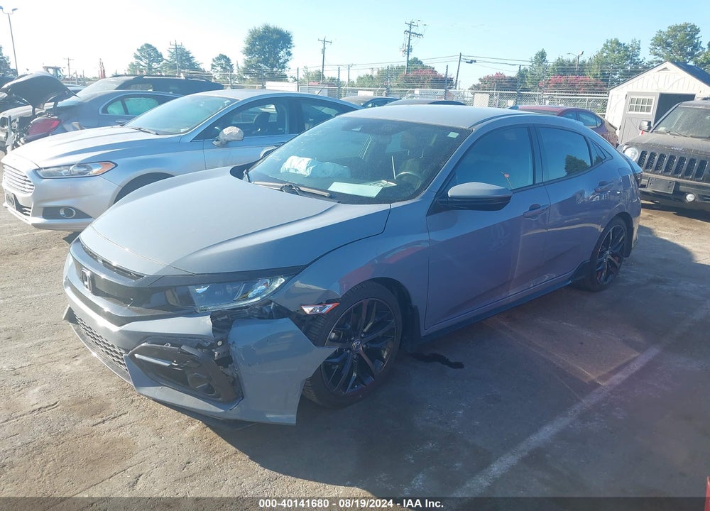 2021 HONDA CIVIC SPORT VIN: SHHFK7H44MU224009
