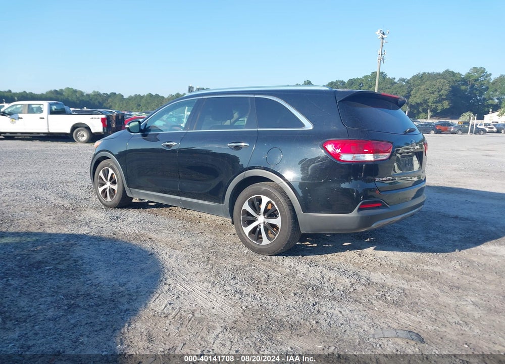 2016 KIA SORENTO 3.3L EX VIN: 5XYPH4A51GG050354