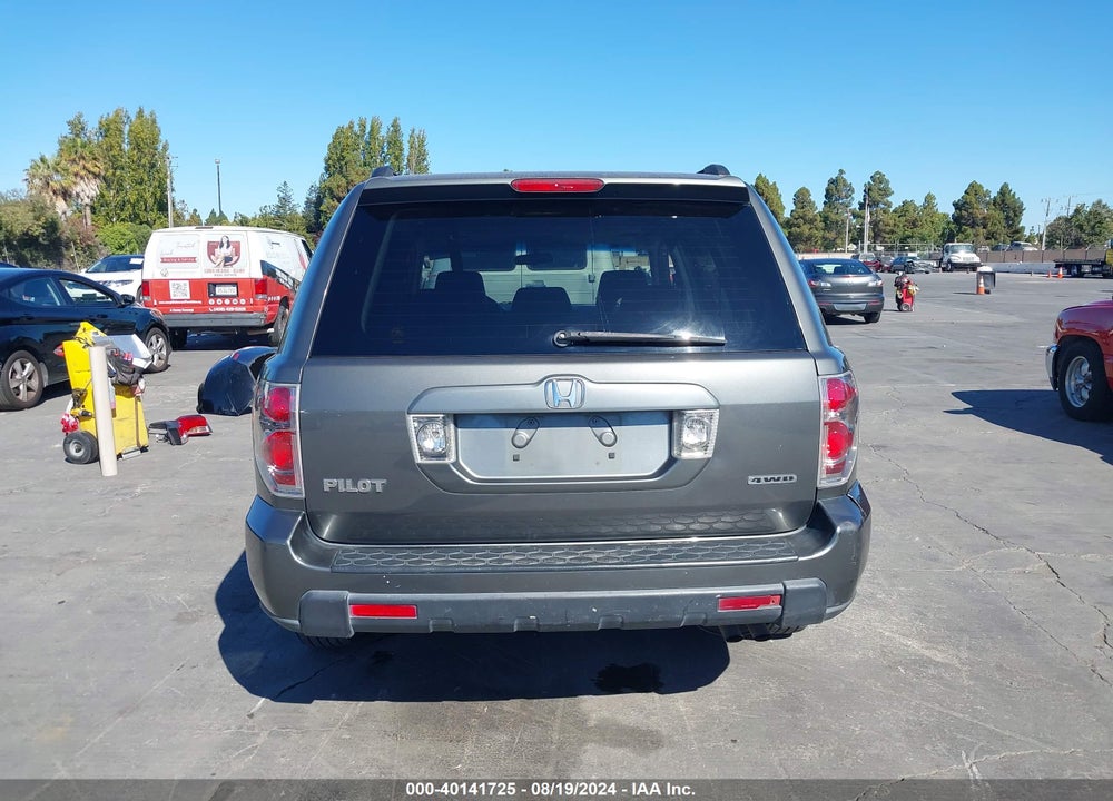 2007 HONDA PILOT EX VIN: 2HKYF18497H513923
