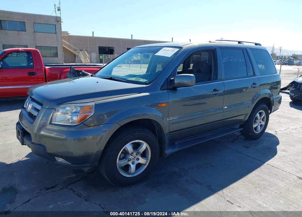 2007 HONDA PILOT EX VIN: 2HKYF18497H513923
