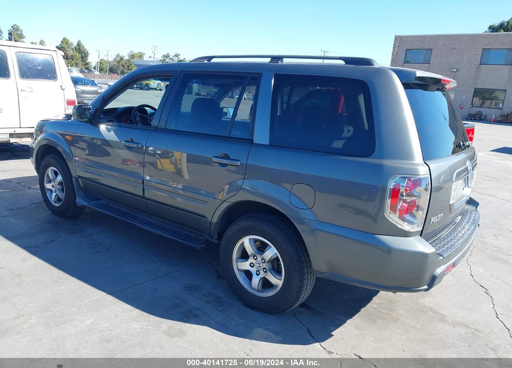 2007 HONDA PILOT EX VIN: 2HKYF18497H513923