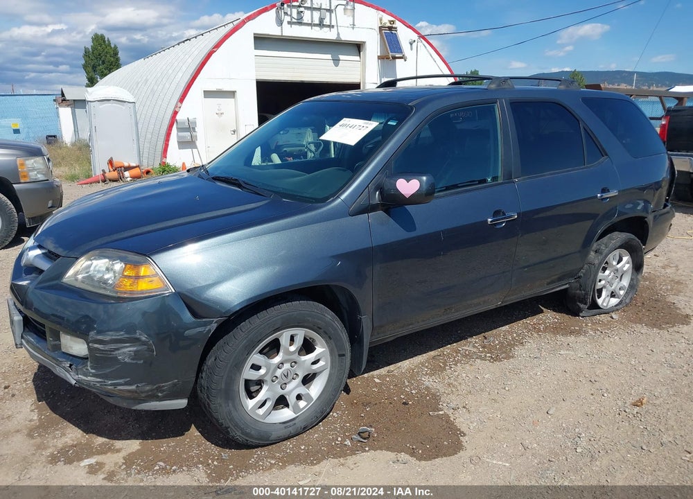 2005 ACURA MDX VIN: 2HNYD18865H502936