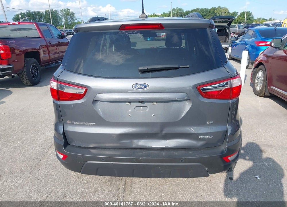 2020 FORD ECOSPORT SE VIN: MAJ6S3GL9LC392748