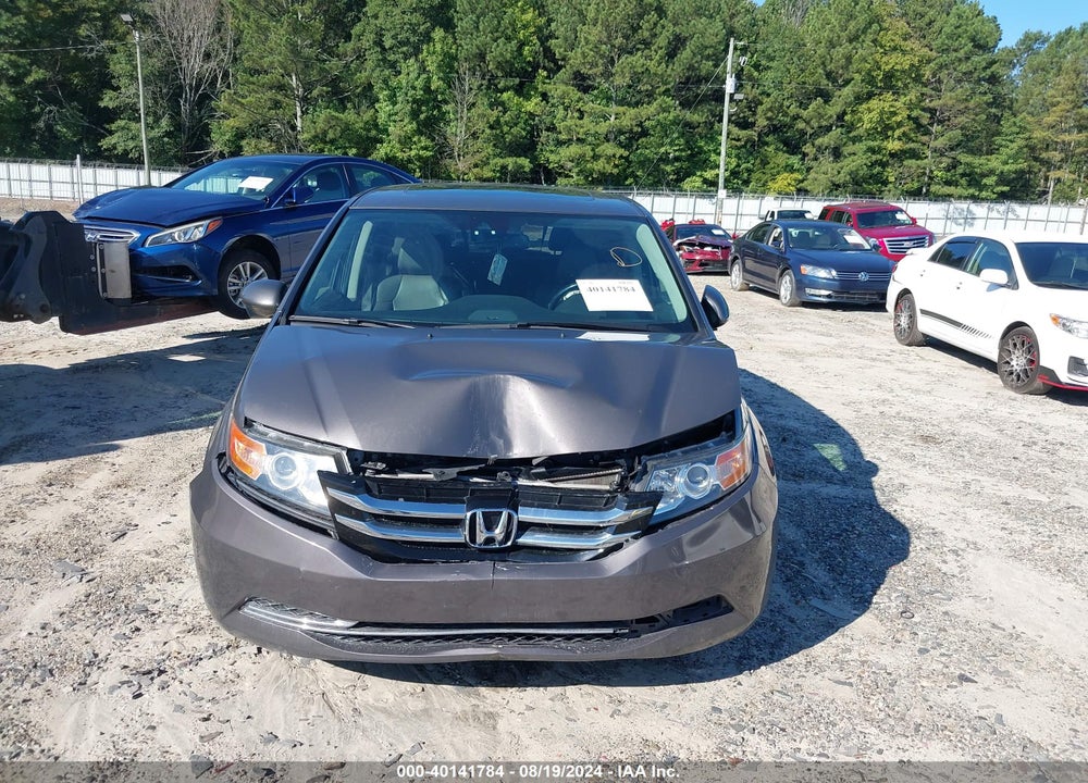 2017 HONDA ODYSSEY EX-L VIN: 5FNRL5H68HB010261