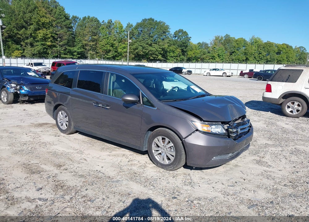 2017 HONDA ODYSSEY EX-L VIN: 5FNRL5H68HB010261