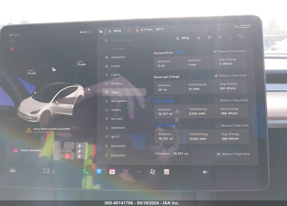 2021 TESLA MODEL 3 LONG RANGE DUAL MOTOR ALL-WHEEL DRIVE VIN: 5YJ3E1EB2MF079581