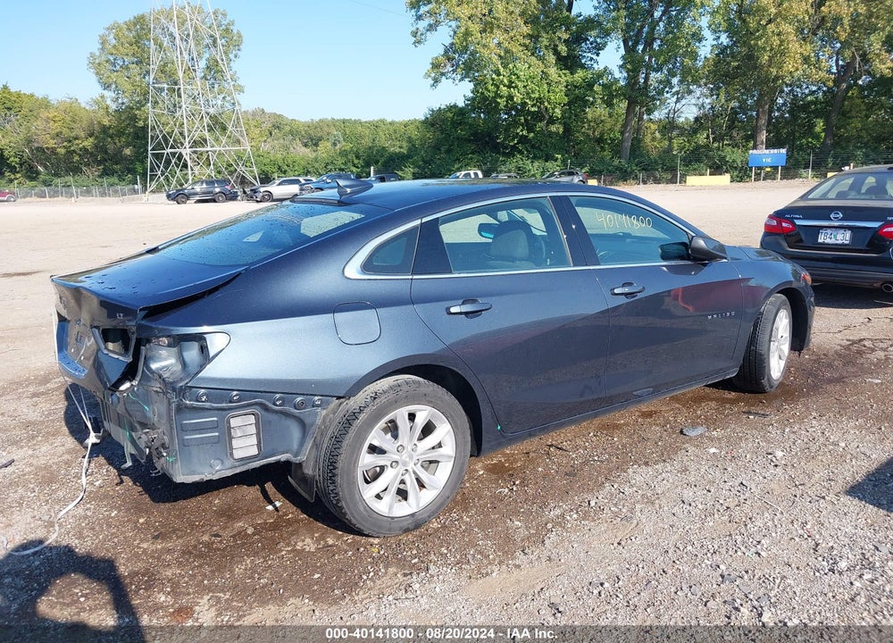 2020 CHEVROLET MALIBU FWD LT VIN: 1G1ZD5ST7LF052171