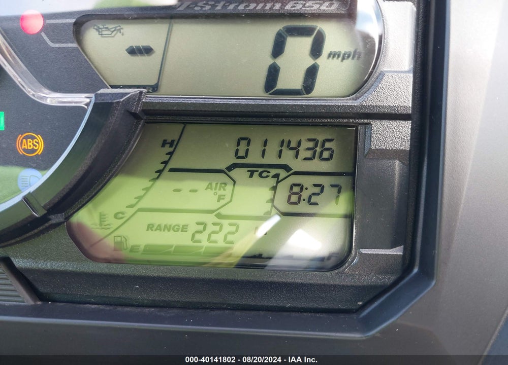 2020 SUZUKI DL650 A/X VIN: JS1C733B2L7100436
