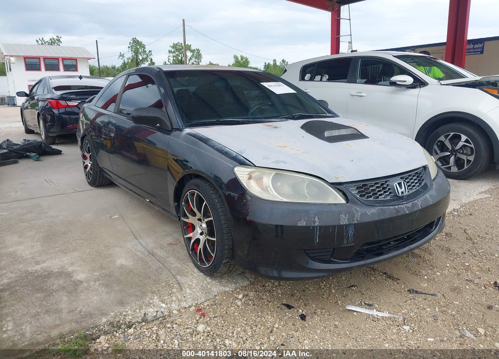 2005 HONDA CIVIC LX VIN: 1HGEM22555L058482