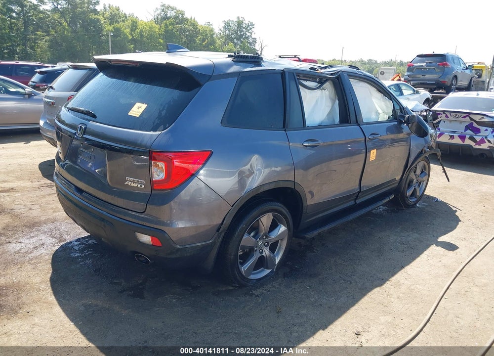 2021 HONDA PASSPORT AWD TOURING VIN: 5FNYF8H9XMB002008
