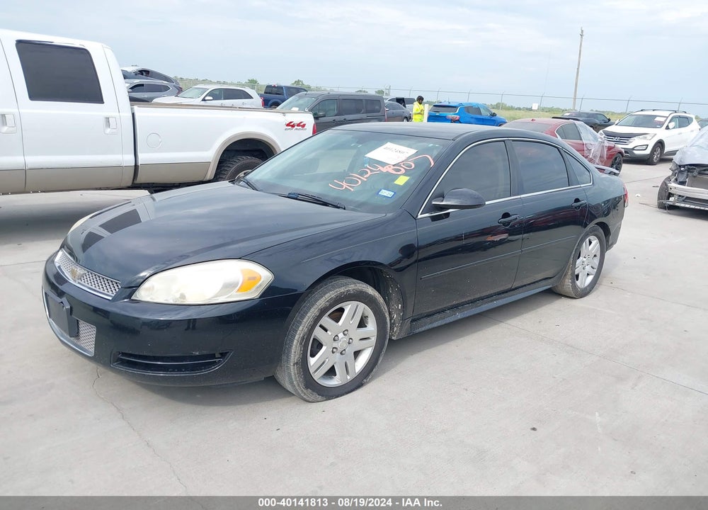 2013 CHEVROLET IMPALA LT VIN: 2G1WB5E31D1181701