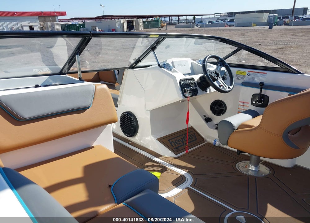 2022 TRAILER HEYDAY BOAT & VIN: WTXX1385C222