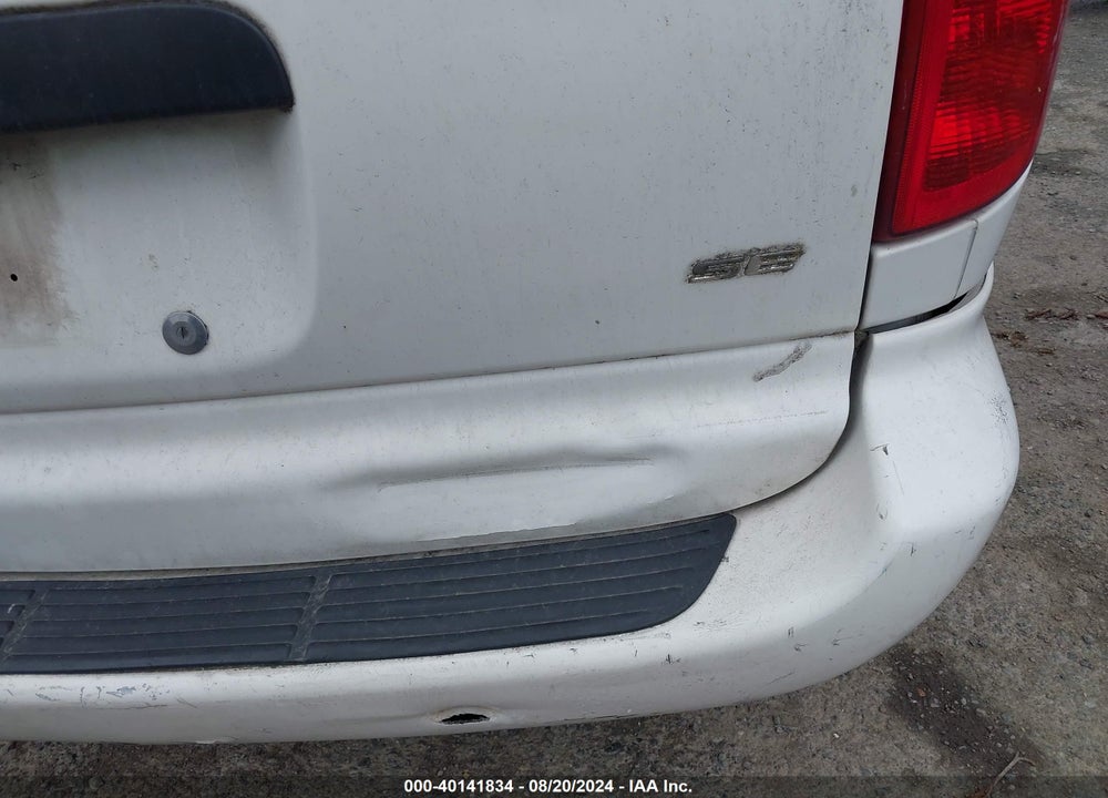 2003 DODGE GRAND CARAVAN SE VIN: 1D4GP24363B265902
