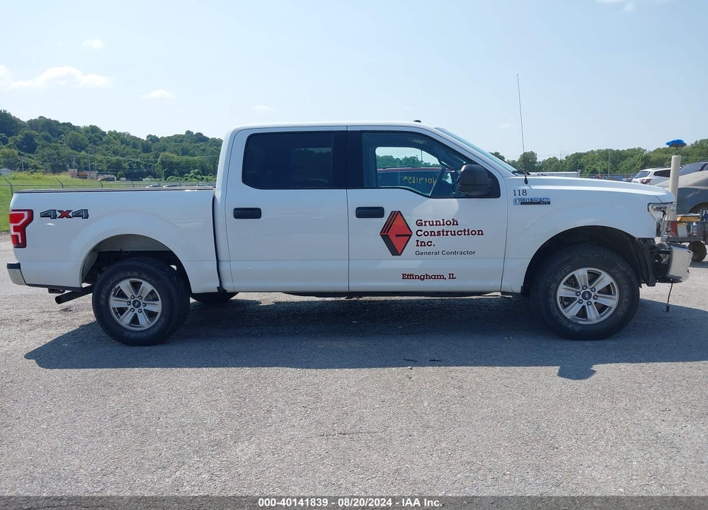 2018 FORD F-150 XLT VIN: 1FTEW1E51JFC79469