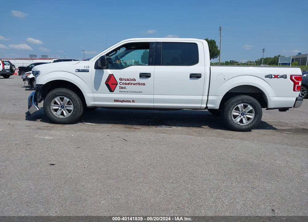 2018 FORD F-150 XLT VIN: 1FTEW1E51JFC79469