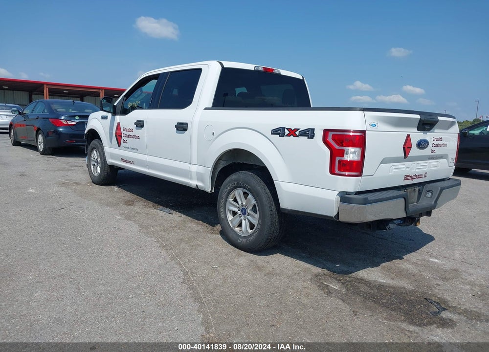 2018 FORD F-150 XLT VIN: 1FTEW1E51JFC79469
