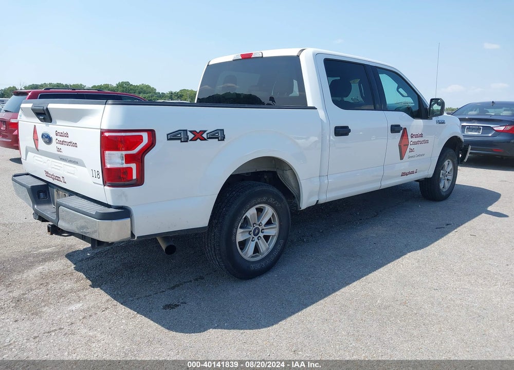 2018 FORD F-150 XLT VIN: 1FTEW1E51JFC79469