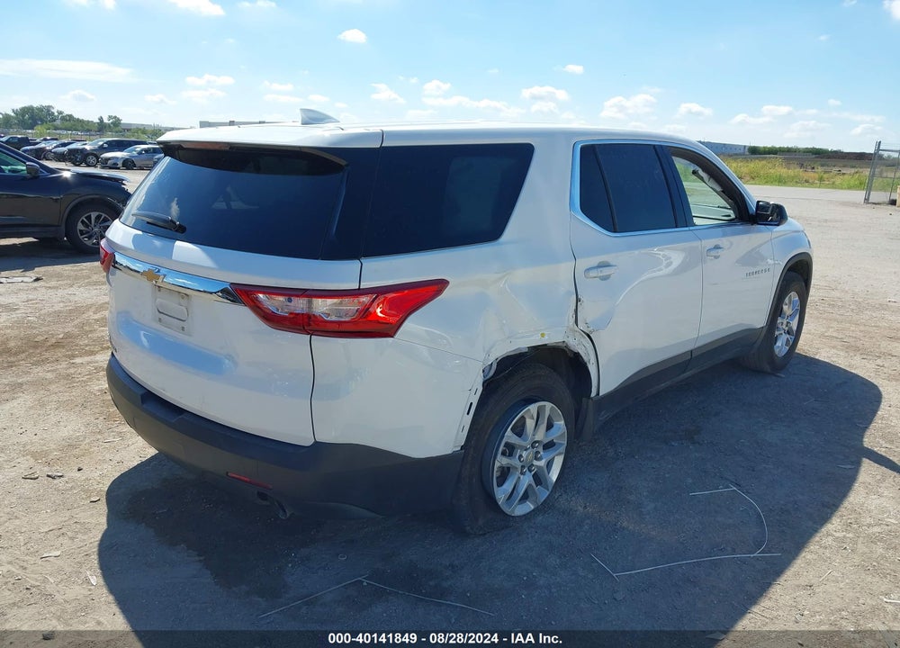 2019 CHEVROLET TRAVERSE LS VIN: 1GNERFKW8KJ307341