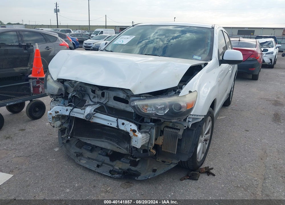 2014 MITSUBISHI OUTLANDER SPORT ES VIN: 4A4AP3AU9EE023704