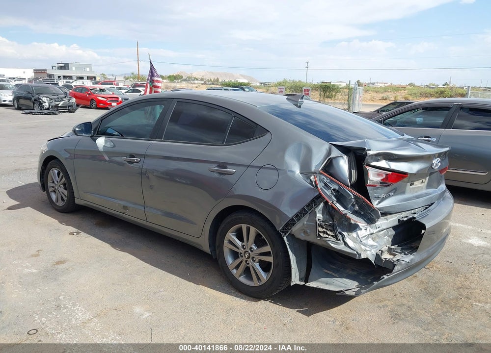 2017 HYUNDAI ELANTRA SE VIN: KMHD84LF8HU152352