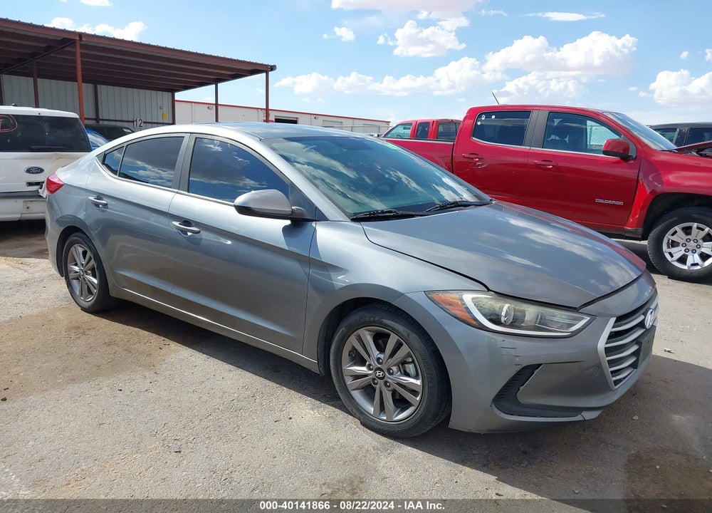 2017 HYUNDAI ELANTRA SE VIN: KMHD84LF8HU152352