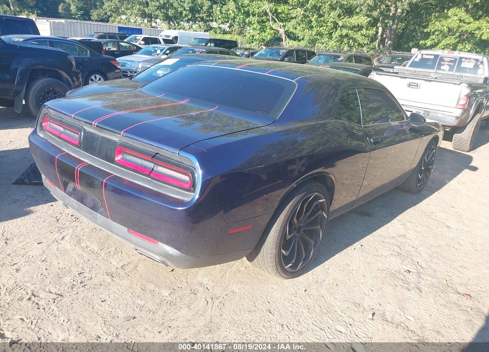2016 DODGE CHALLENGER SXT VIN: 2C3CDZAG3GH338536