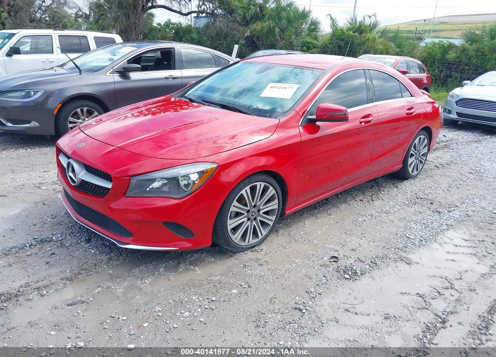 2018 MERCEDES-BENZ CLA 250 VIN: WDDSJ4EB5JN588110