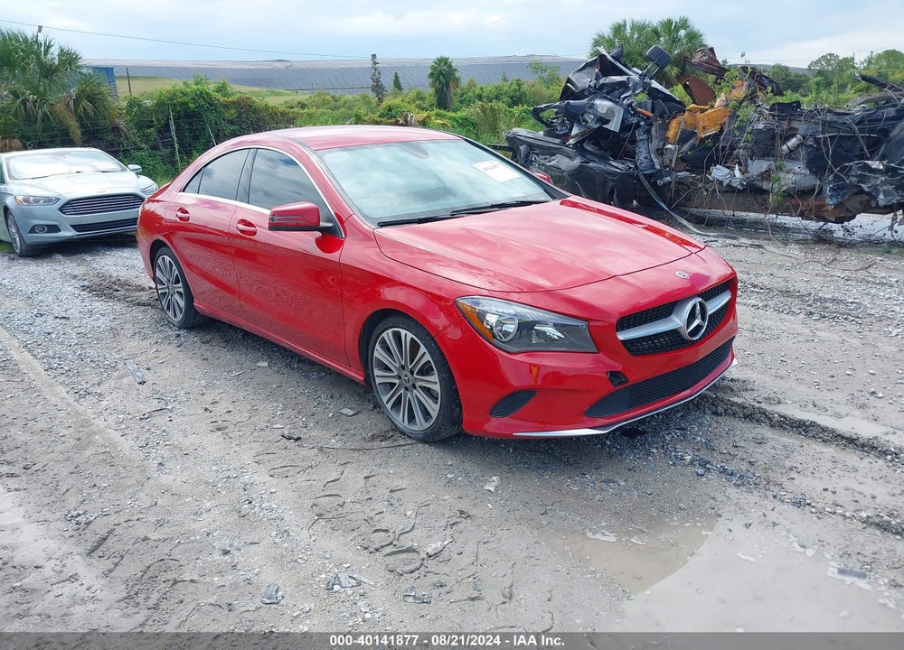 2018 MERCEDES-BENZ CLA 250 VIN: WDDSJ4EB5JN588110