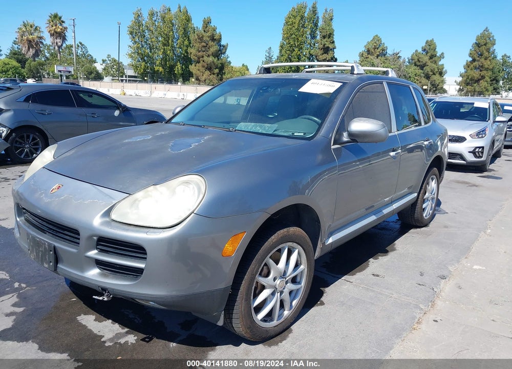 2004 PORSCHE CAYENNE S VIN: WP1AB29P64LA72933