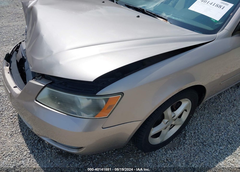 2006 HYUNDAI SONATA GLS V6/LX V6 VIN: 5NPEU46F56H105240