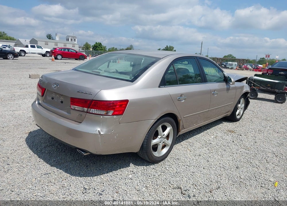 2006 HYUNDAI SONATA GLS V6/LX V6 VIN: 5NPEU46F56H105240