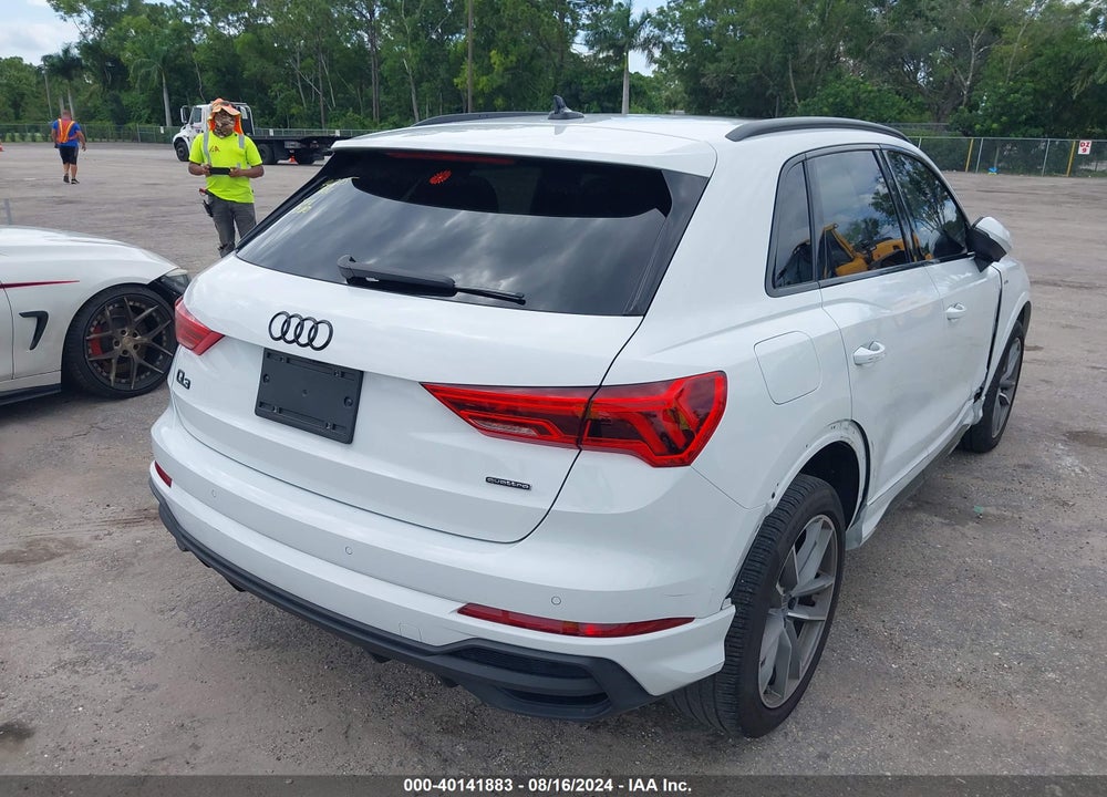 2023 AUDI Q3 PREMIUM PLUS 45 TFSI S LINE QUATTRO TIPTRONIC VIN: WA1EECF37P1139888