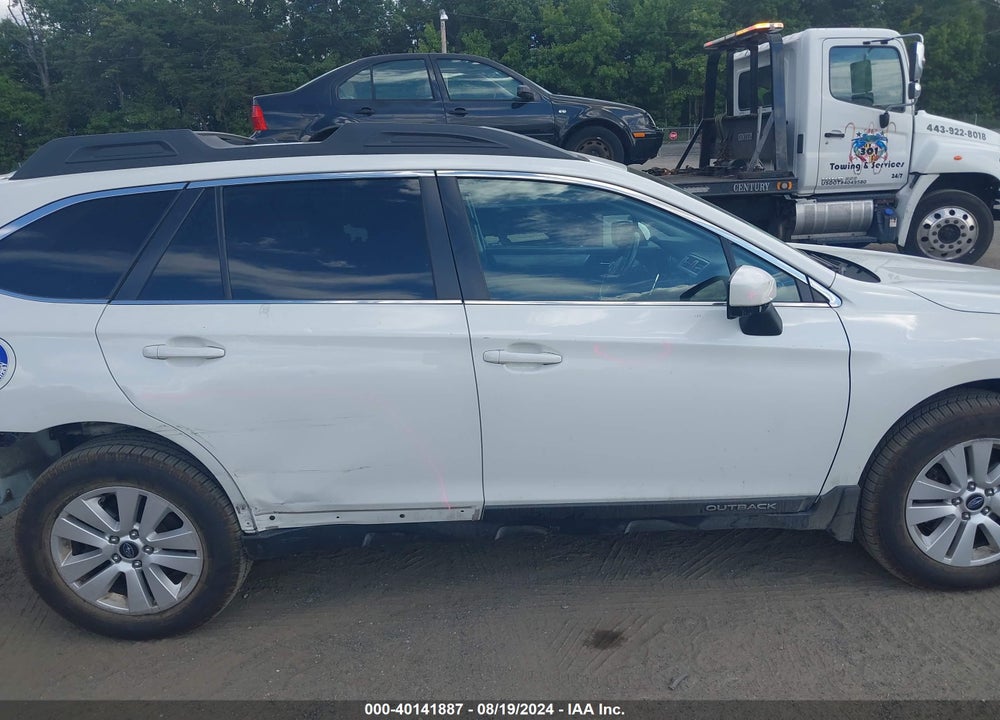 2016 SUBARU OUTBACK 2.5I PREMIUM VIN: 4S4BSACC0G3226588