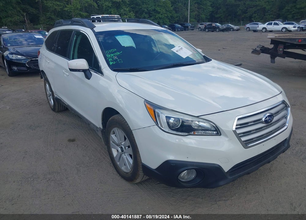 2016 SUBARU OUTBACK 2.5I PREMIUM VIN: 4S4BSACC0G3226588