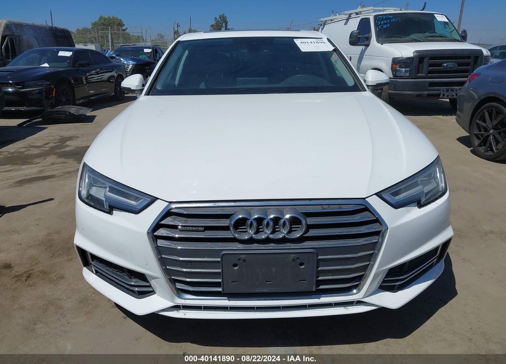 2017 AUDI A4 2.0T PREMIUM VIN: WAUENAF47HN007045