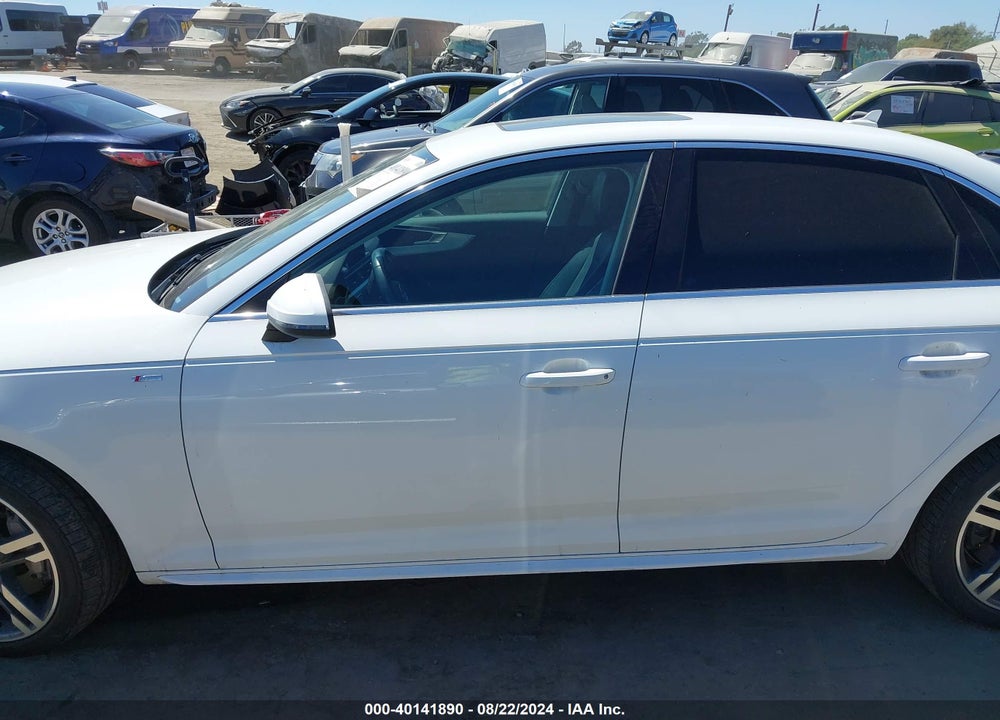 2017 AUDI A4 2.0T PREMIUM VIN: WAUENAF47HN007045