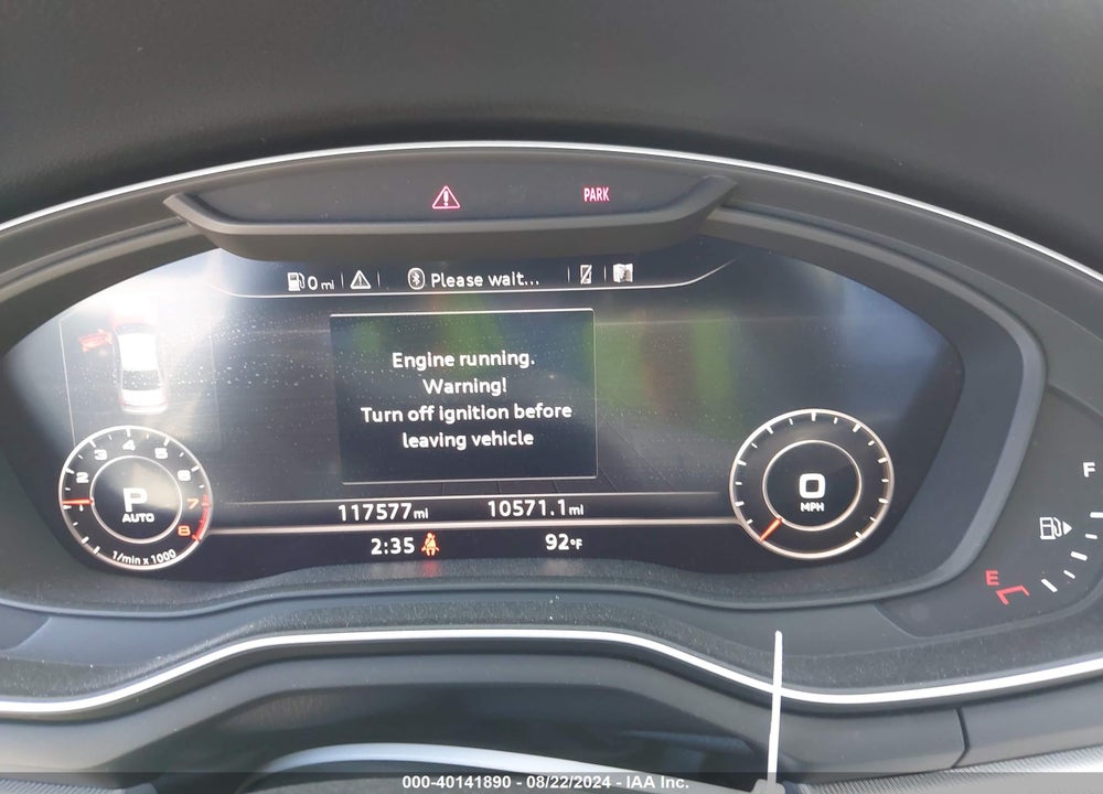 2017 AUDI A4 2.0T PREMIUM VIN: WAUENAF47HN007045