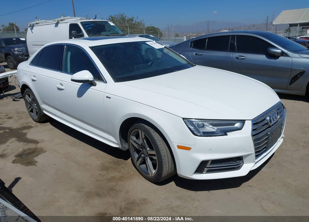 2017 AUDI A4 2.0T PREMIUM VIN: WAUENAF47HN007045