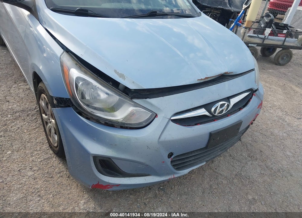 2013 HYUNDAI ACCENT GLS VIN: KMHCT4AEXDU477731