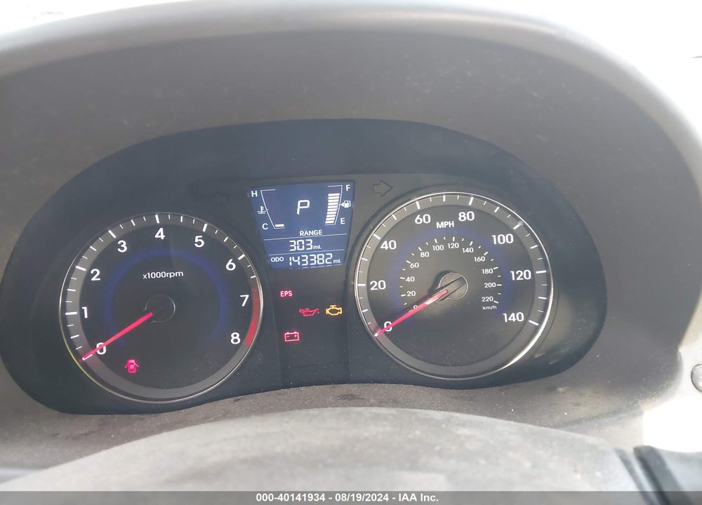 2013 HYUNDAI ACCENT GLS VIN: KMHCT4AEXDU477731