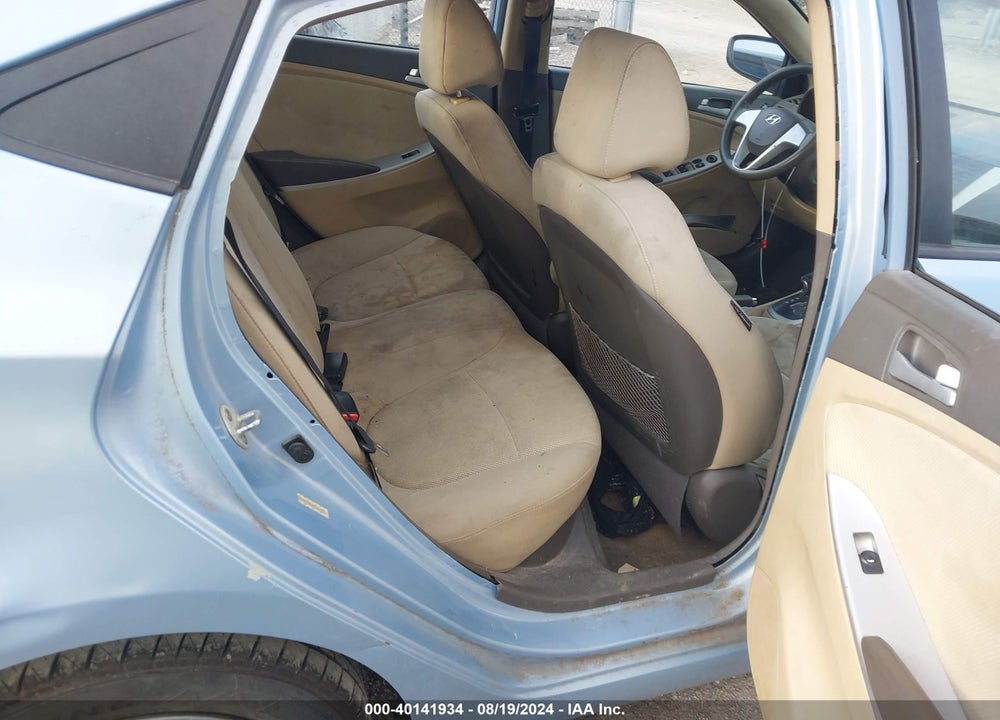 2013 HYUNDAI ACCENT GLS VIN: KMHCT4AEXDU477731