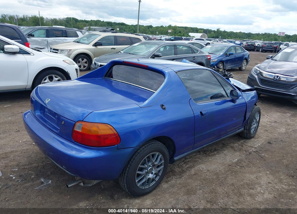 1993 HONDA CIVIC DEL SOL S VIN: JHMEG1241PS000691