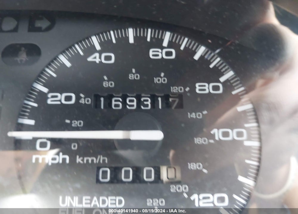 1993 HONDA CIVIC DEL SOL S VIN: JHMEG1241PS000691