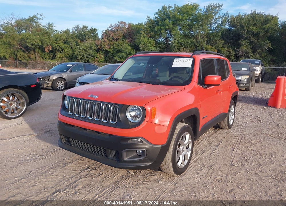 2015 JEEP RENEGADE LATITUDE VIN: ZACCJBBT4FPB27382